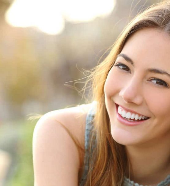Woman Smiling With Perfect White Teeth